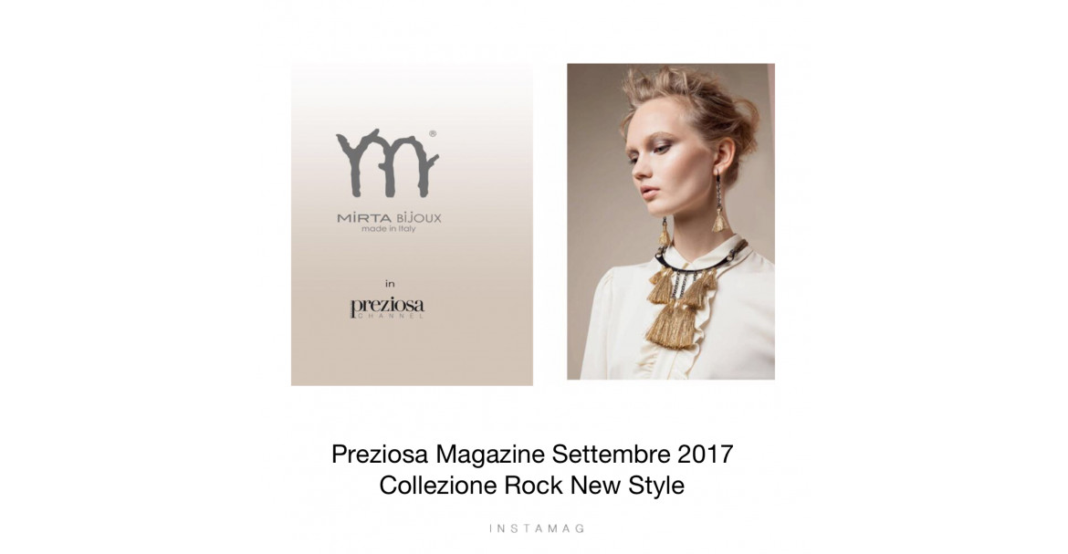 Mirta Bijoux in Preziosa Magazine 2017